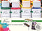 Gietverf acryl Nassau Art set à 4x59ml assorti
