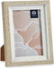 Gift Decor Fotolijsten 13,5 X 18,8 X 2 Cm Kristal Beige Wit Plastic (6 Stuks)