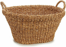 Gift Decor Mand Met Handvatten Bruin 32 L 58 X 27 X 52 Cm (6 Stuks)