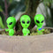 Gift Republic Bloempot Decoratie - Aliens (set van 4)