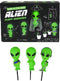 Gift Republic Bloempot Decoratie - Aliens (set van 4)