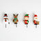 Gift Republic Bloempot Decoratie - Kerst (set van 4)