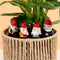Gift Republic Bloempot Decoratie - Ondeugende Kabouters (set van 4)