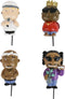 Gift Republic Bloempot Decoratie - Rap / Hiphop Legendes (set van 4)