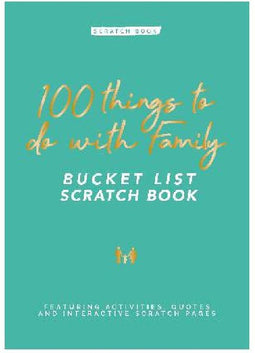 Gift Republic Bucketlist Krasboek - Familie
