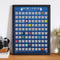 Gift Republic Bucketlist Scratch Poster - 100 dingen met Papa doen