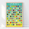 Gift Republic Bucketlist Scratch Poster - 100 Familie Films