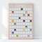 Gift Republic Bucketlist Scratch Poster - 100 Gins