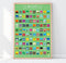 Gift Republic Bucketlist Scratch Poster - 100 Reisbestemmingen