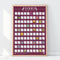Gift Republic Bucketlist Scratch Poster - 100 Wijnen