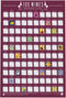 Gift Republic Bucketlist Scratch Poster - 100 Wijnen