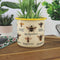 Gift Republic Emaille Bloempot - Bijen