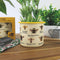 Gift Republic Emaille Bloempot - Bijen