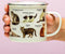 Gift Republic Emaille Dierenmok - Katten