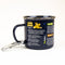 Gift Republic Emaille Mok - Survival