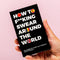 Gift Republic How To Fucking Swear Around The World Kaarten
