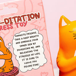 Gift Republic - Meowditation Stressbal