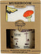 Gift Republic Mok & Sok - Paddenstoelen
