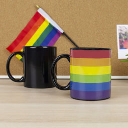 Gift Republic Warmtegevoelige Mok - Regenboog