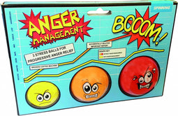 Gift Republic Woedebeheersingsset , 3 stressballen