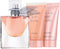 GIFT SET LANCOME LA VIE EST BELLE SPRING 2022 EDP 50 ml Vapo+LATTE CORPO 50 ml + SHOWER GEL 50ml geschenkset
