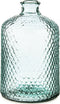 Giftdecor Bloemenvaas Scubs - transparant - gerecycled eco glas - 18 x 31 cm