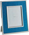 Giftdecor Fotolijst 20 X 15 Cm Suéde/aluminium Marineblauw
