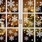 Giftmas Kerst Raamstickers – Raamstickers – Kerst Stickers – Raamstickers Kinderen – Kerstversiering voor Binnen - Kersdecoratie - 45 stuks