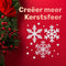 Giftmas Kerst Raamstickers – Raamstickers – Kerst Stickers – Raamstickers Kinderen – Kerstversiering voor Binnen - Kersdecoratie - 45 stuks