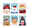 Giftmas Kerstkaarten - Wenskaarten - 36 Stuks - Met Enveloppen en Stickers - 10x15cm