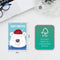 Giftmas Kerstkaarten - Wenskaarten - 36 Stuks - Met Enveloppen en Stickers - 10x15cm