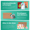 Giftmas Kerstkaarten - Wenskaarten - 36 Stuks - Met Enveloppen en Stickers - Nieuwjaarskaarten - 10x15cm