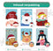 Giftmas Kerstkaarten - Wenskaarten - 36 Stuks - Met Enveloppen en Stickers - 10x15cm