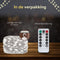 Giftmas LED Lichtgordijn – Inclusief Afstandsbediening - 300 LED's – 3x3m - Kerstversiering - Lichtgordijn