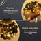 Giftmas Lichtsnoer - Lichtslinger - LED Verlichting - Kerstversiering - Kerstverlichting Binnen - 40LED