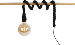 Gifts Amsterdam Touw Met Fitting 150 Cm E27 Zwart