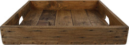Gifts Amsterdam Vierkant Dienblad 40x40x8 Cm Hout Naturel