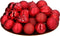 Giftsome Rode Kerstballen Set - 60 Stuks Kunststof Kerstballen - Ø6/7 cm