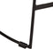 vidaXL - Barkrukken - 2 - st - zwart - 45x40x78 - cm - massief - mangohout