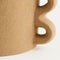 Mica Decorations Stelvio Bloempot - L25 x B18 x H17 cm - Keramiek - Bruin