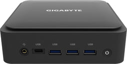GIGABYTE GB-BEI3-1220 PC/workstation barebone Zwart i3-1220P 1,8 GHz Ingebouwde luidsprekers