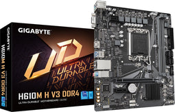 GIGABYTE H610M H V3 DDR4 moederbord Intel H610 Express LGA 1700 micro ATX