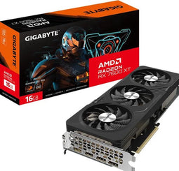 Gigabyte Radeon RX 7600 XT GAMING OC 16G - Videokaart - 16GB GDDR6 - PCIe 4.0 - 1x HDMI - 3x DisplayPort