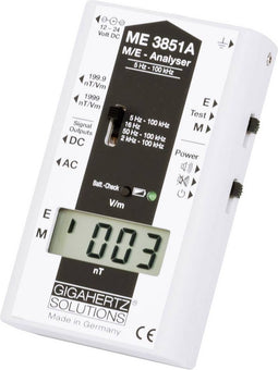 Gigahertz Solutions ME3851A Meter voor LF elektromagnetische straling