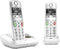Gigaset A605A Duo - draadloze telefoons met antwoordapparaat - grafisch display - eenvoudige bediening - wit