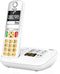 Gigaset A605A Duo - draadloze telefoons met antwoordapparaat - grafisch display - eenvoudige bediening - wit