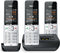 Gigaset COMFORT 500A Trio, Analoge-/DECT-telefoon, Handset met snoer, Luidspreker, 200 entries, -NIET GESCHIKT VOOR NEDERLAND - NIET VOOR BENELUX