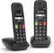 Gigaset E290 Duo Analoge telefoonhandset Nummerherkenning Zwart