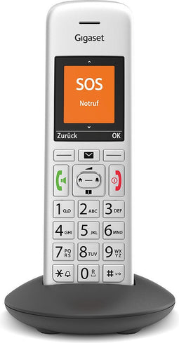 Gigaset E390HX zilver-zwart