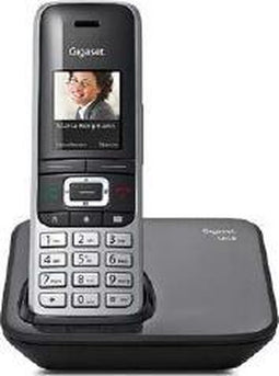Gigaset S850 - Single DECT telefoon - Zwart